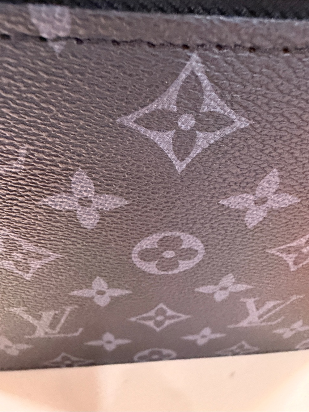 Lv Black Monogram Vanity Case Cosmetic Bag - Picture 4 of 8